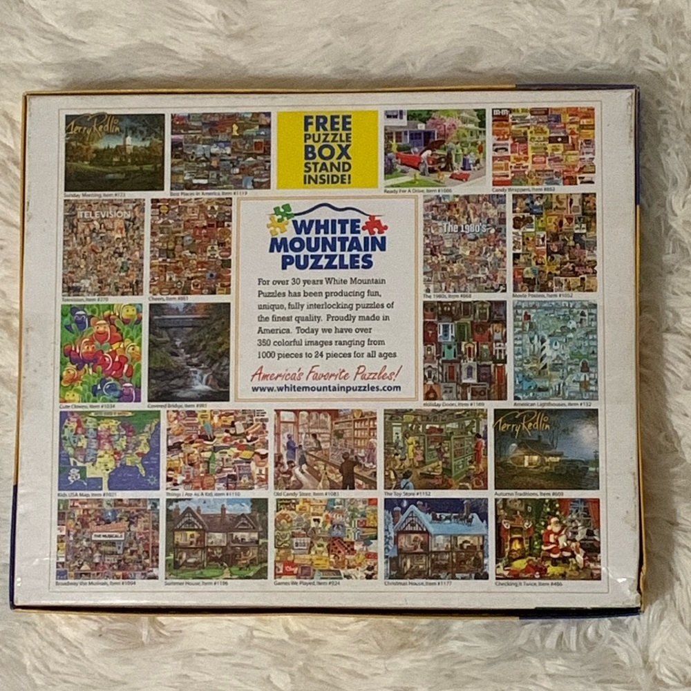 🧩Used 1000 pc White Mountain “Old Grist Mill” puzzle 🧩 - Picture 2 of 4